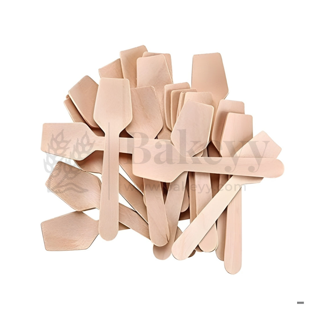 Wooden Disposable Spoons | Pack of 100