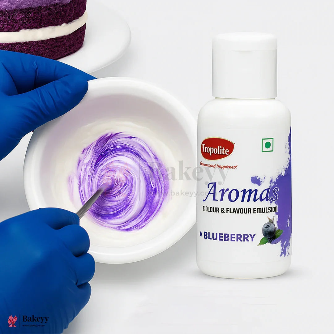 Tropolite Aromas Blueberry – Colour & Flavour Emulsion | 50g