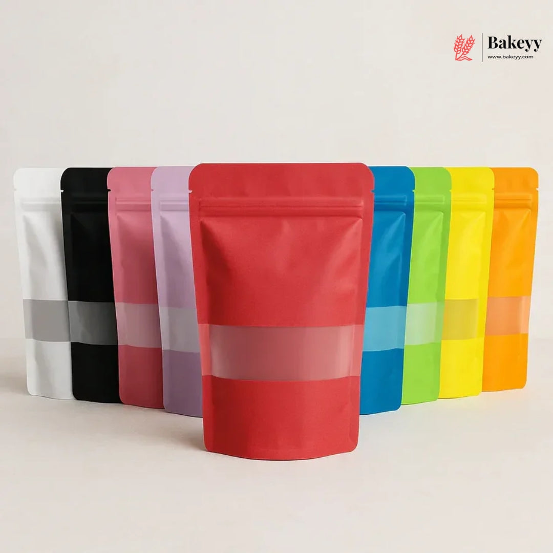 Zip Lock With Window - Sample Pieces