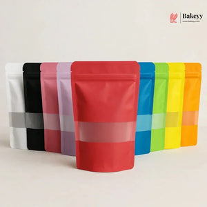 Zip Lock With Window - Sample Pieces