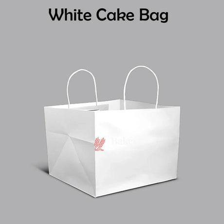 12 Inch/30.5 Cm |2kg| Paper Cake Bag| White Bag | Carry Bag for Sweets, Chocolates, Gifts| Pack of 50 - Bakeyy.com - India - 12 Inch/30.5 Cm |2kg| Paper Cake Bag| White Bag | Carry Bag for Sweets, Chocolates, Gifts| Pack of 50 - Pack of 50 / 12" Cake Bag