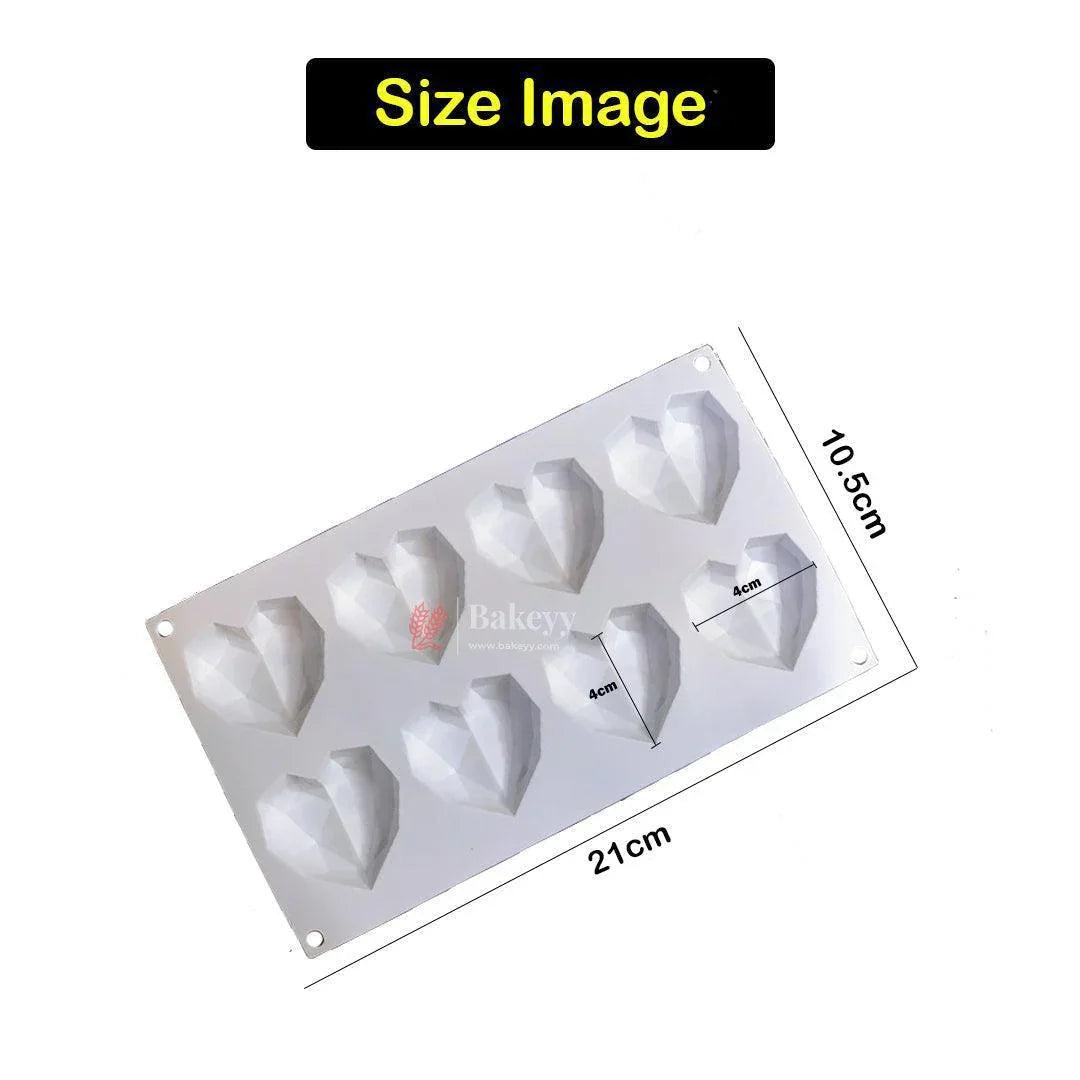 Heart Silicone Chocolate Mould | Chocolate Making and Shaping Mould | - Bakeyy.com - India - Heart Silicone Chocolate Mould | Chocolate Making and Shaping Mould | - Default Title