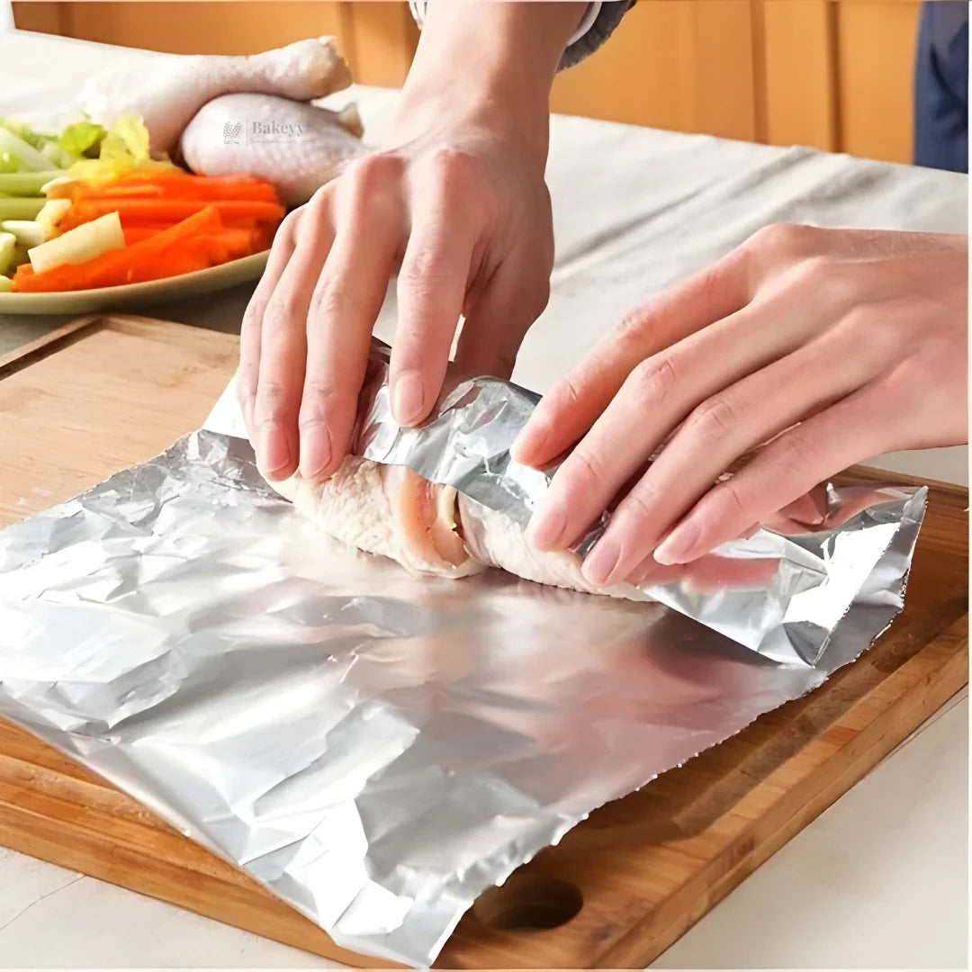 Aluminium Foil Roll | 1 Kg Gross | Pack of 1