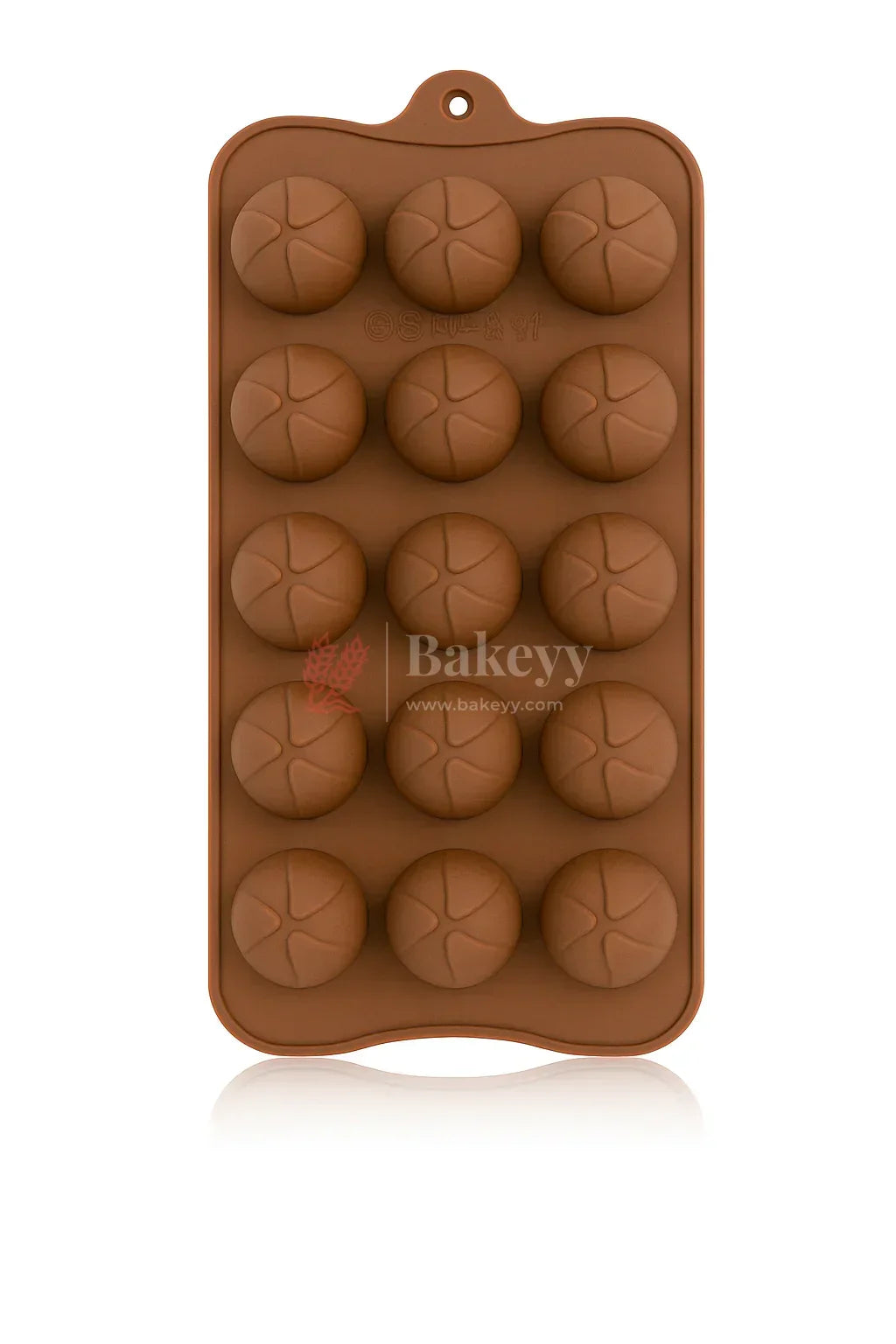 15-Cavity | Round BALL Shape | Silicone Chocolate & Candy Mould - Bakeyy.com - India - 15-Cavity | Round BALL Shape | Silicone Chocolate & Candy Mould - Default Title