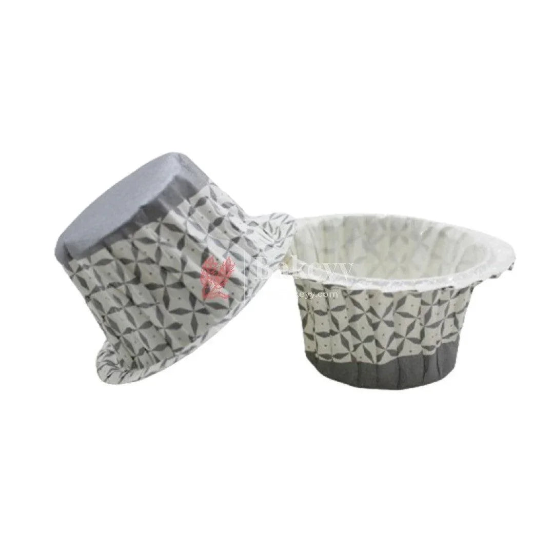 Bake and Serve Round Mould | Paper Baking Mould | Muffin Cup | Pack of 100 - Bakeyy.com - India - Bake and Serve Round Mould | Paper Baking Mould | Muffin Cup | Pack of 100 - Small