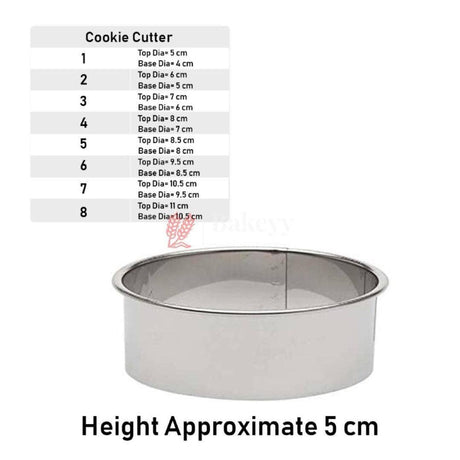 Baking equipment's Stainless Steel Commercial Oval Cookie Cutter (Set of 11 Cutters) - Bakeyy.com - India - {{ variant.name }}
