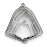 bell-shape-cookie-cutter-or-set-of-5-stainless-steel-star-cutter-pancake-mould-bakeyy-com - Bakeyy.com