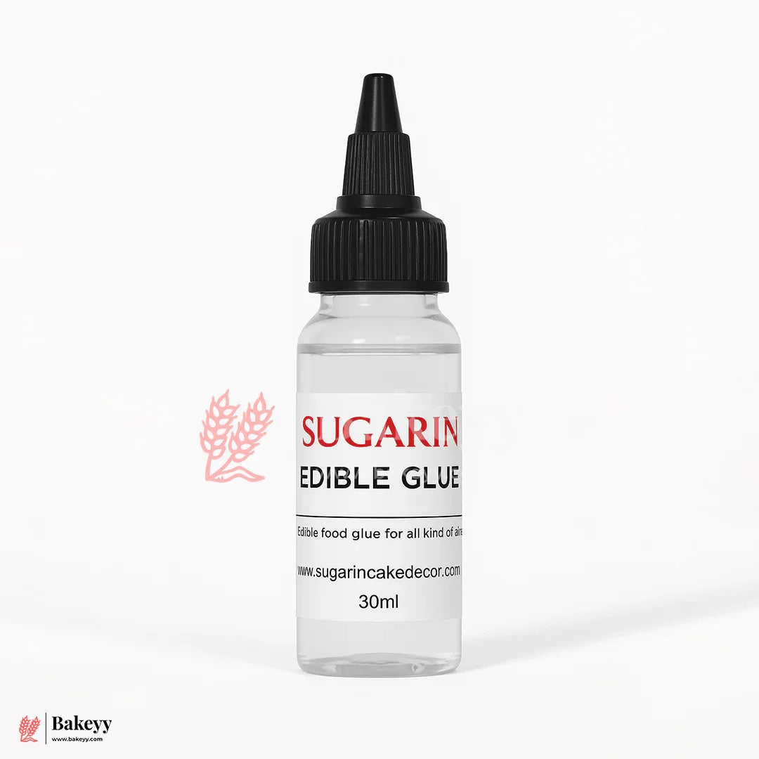 Sugarin Edible Glue – 30ml | Food-Safe Transparent Glue for Cake Decorations