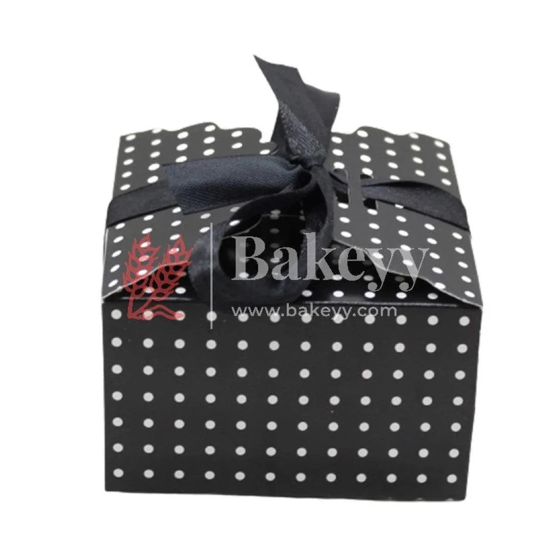 black-with-white-small-dotted-small-gift-box-cute-kraft-paper-gift-boxes-with-brown-ribbon-wedding-favour-boxes-kraft-brown-gift-box-for-party-wedding-gifts-or-pack-of-10-bakeyy-com-4 - Bakeyy.com