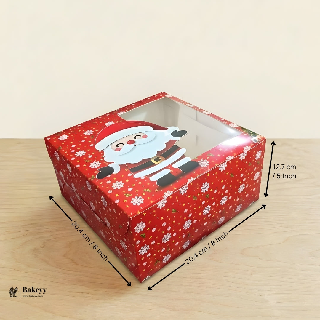 Christmas Cake Box | Perfect for Cake & Treats | Pack of 25