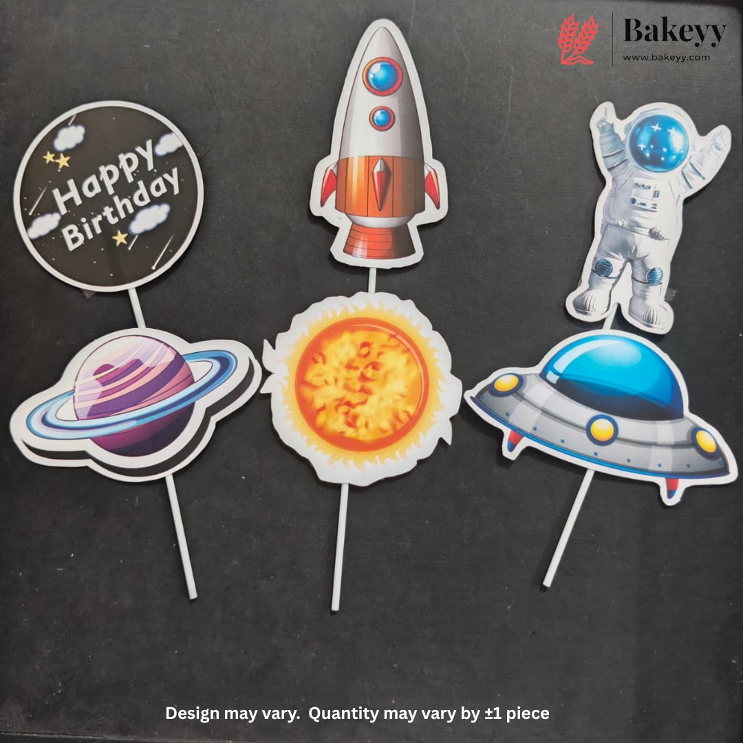 Hobbies & Lifestyle Cake Toppers | Fun Hobby-Themed Decor Picks | Assorted Adult Theme Pack | Pack of 6