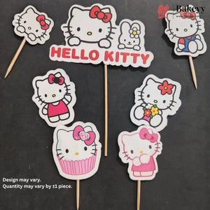 Kids Movies & Shows Cake Toppers | Birthday Party Decor | Birthday Cake Decor | Pack of 6