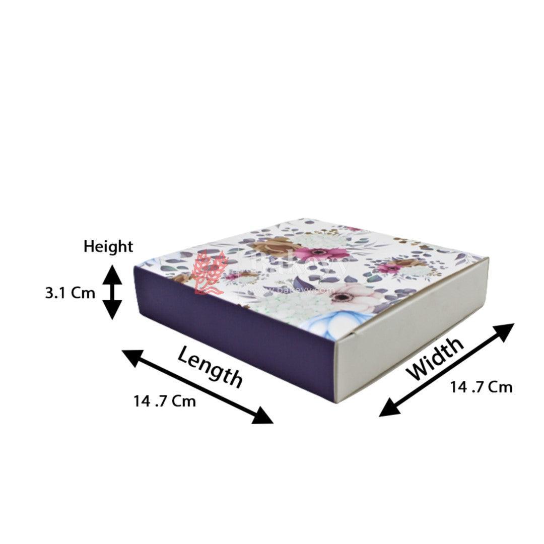 Chocolate Box For 9 | Gift Box | Multipurpose Box - Bakeyy.com - India - Chocolate Box For 9 | Gift Box | Multipurpose Box - Pack Of 10 pc / 4823