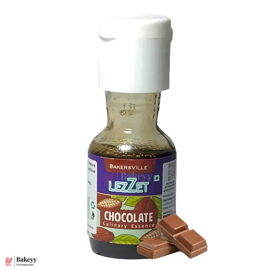 Lezzet Chocolate Culinary Essence – 20ml - Bakeyy.com - India - Lezzet Chocolate Culinary Essence – 20ml - Default Title