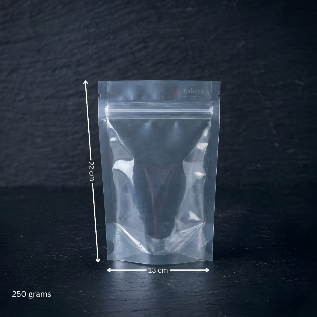 Clear Stand-up Ziplock Pouch | Zip Lock Standing Pouch