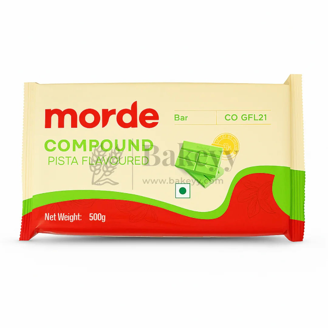 Morde Professional Flavored Compound Chocolate | 500 g | Multiple Flavors Options for Baking & Desserts