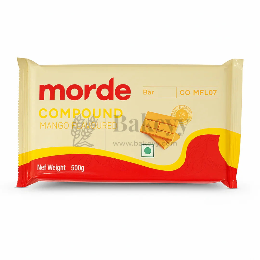 Morde Professional Flavored Compound Chocolate | 500 g | Multiple Flavors Options for Baking & Desserts