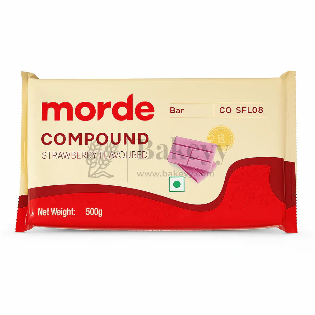 Morde Professional Flavored Compound Chocolate | 500 g | Multiple Flavors Options for Baking & Desserts