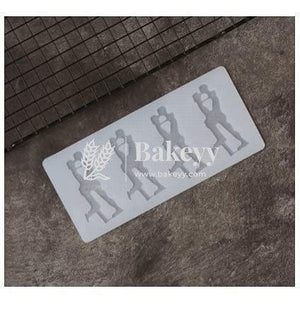 couple-4-cavity-design-pattern-garnishing-sheet-bakeyy-com - Bakeyy.com