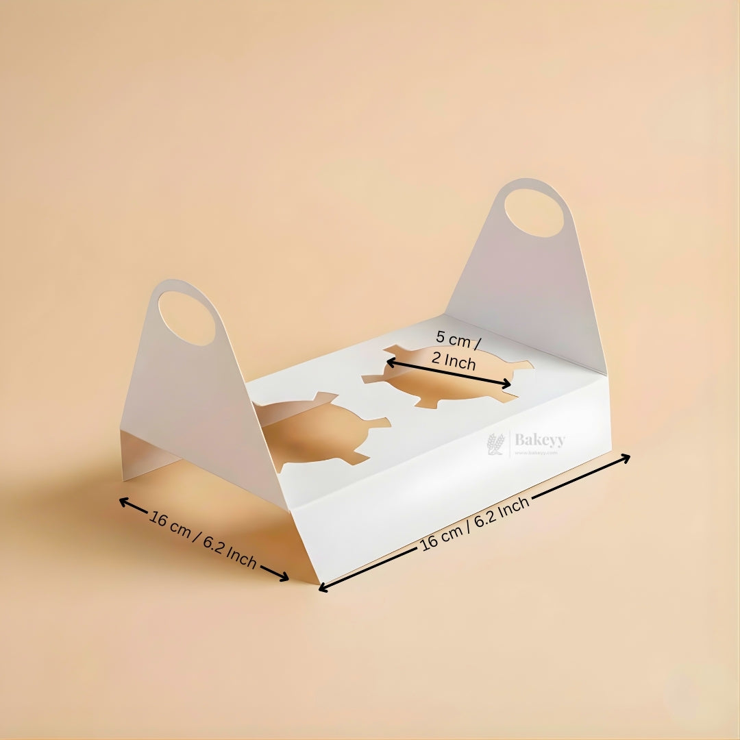 Cavity Cupcake Holder Tray | Bakery Cupcake Base Insert | Muffin Holder for Boxes | Pack of 25