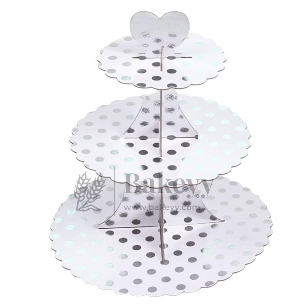 Three-Tiered Cupcake Stand | Cupcake Display Stand | 1 Piece