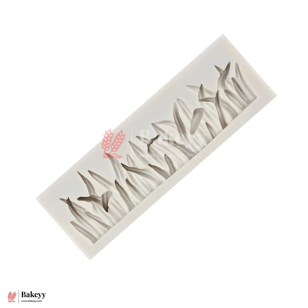 568 - Tall Grass Design Shape Silicone Fondant Mould - 1 Piece