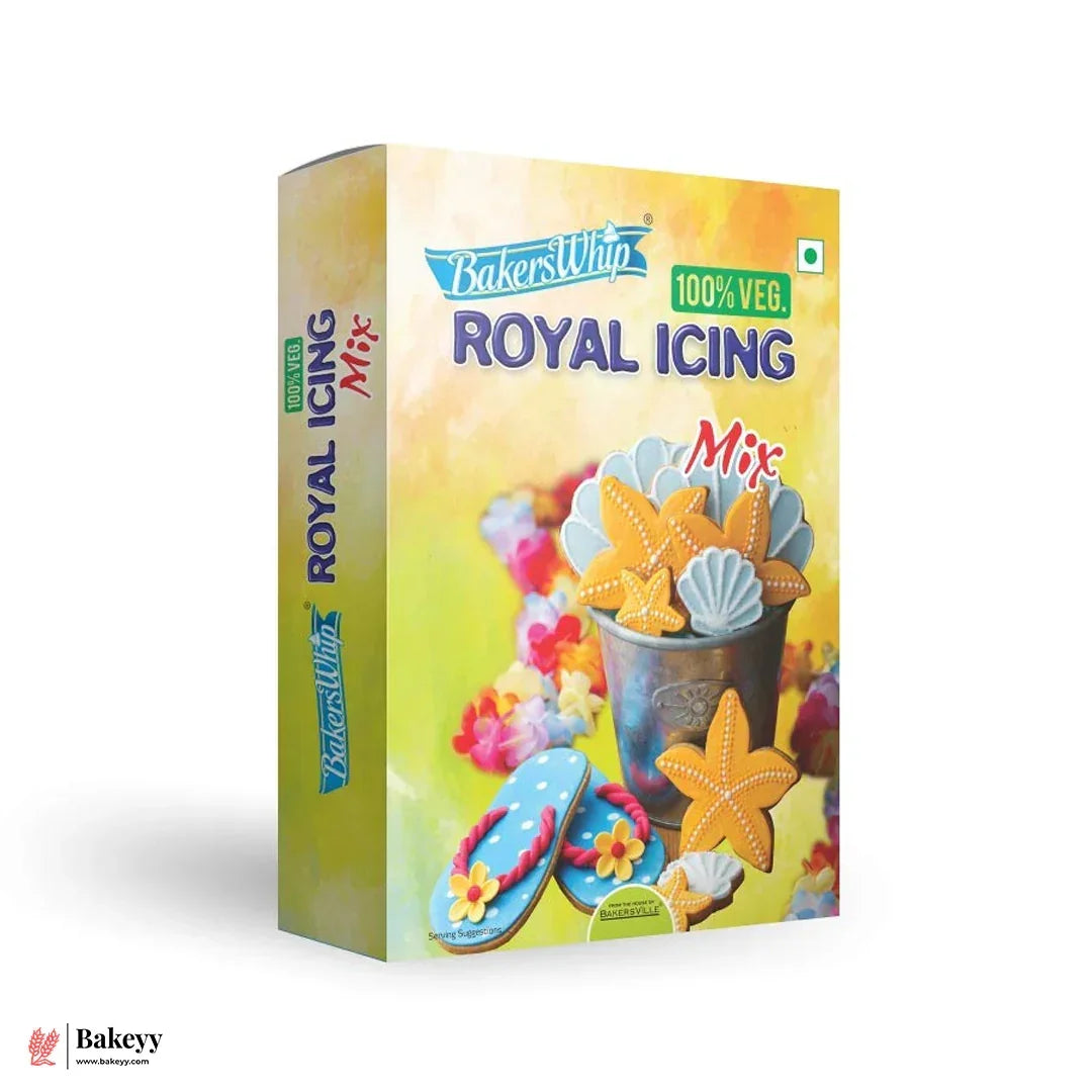 BakersWhip Royal Icing Mix – 100% Veg | Ready-to-Use Icing Powder - 450grams - Bakeyy.com - India - BakersWhip Royal Icing Mix – 100% Veg | Ready-to-Use Icing Powder - 450grams - Default Title