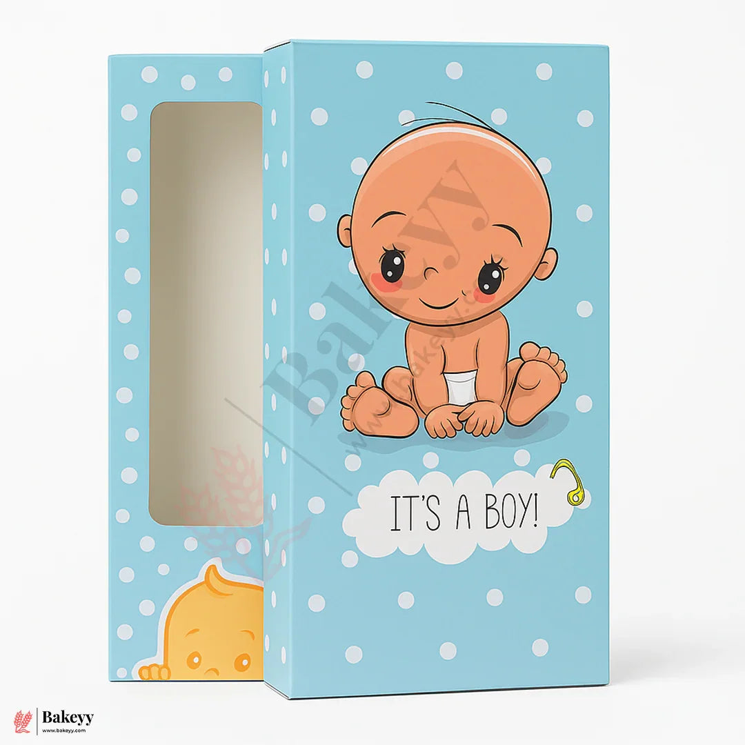 It’s a Boy Baby Shower Chocolate Bar Box | Chocolate Box | Gender reveal packaging | Baby shower | Pack of 10 | 14cm x 7cm x 1cm