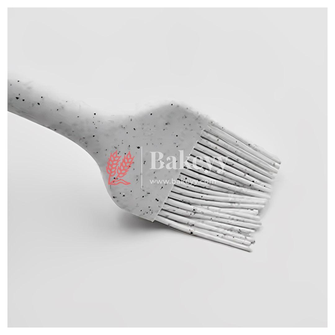 26x4.5cm | Dotted Silicone Spatula For Cooking Cake | Big Silicone Cooking Bakeware Bread Pastry Oil Basting Brush DIY Baking Tool - Bakeyy.com - India - 26x4.5cm | Dotted Silicone Spatula For Cooking Cake | Big Silicone Cooking Bakeware Bread Pastry Oil Basting Brush DIY Baking Tool - white