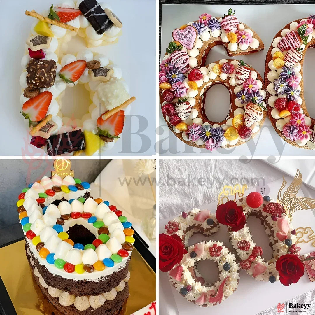 Silicone Number 0 Cake Mold – Non-Stick, Heat Resistant, Multipurpose Baking Mould (Pack Of 1) - Bakeyy.com - India - Silicone Number 0 Cake Mold – Non-Stick, Heat Resistant, Multipurpose Baking Mould (Pack Of 1) - Default Title