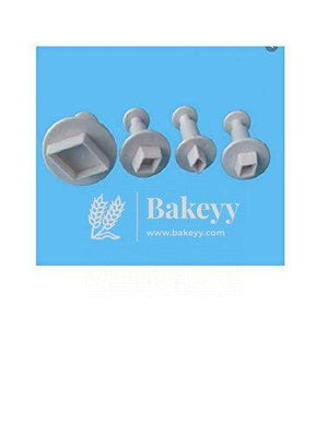 diamond-fondant-plunger-cutter-mould-bakeyy-com-2 - Bakeyy.com