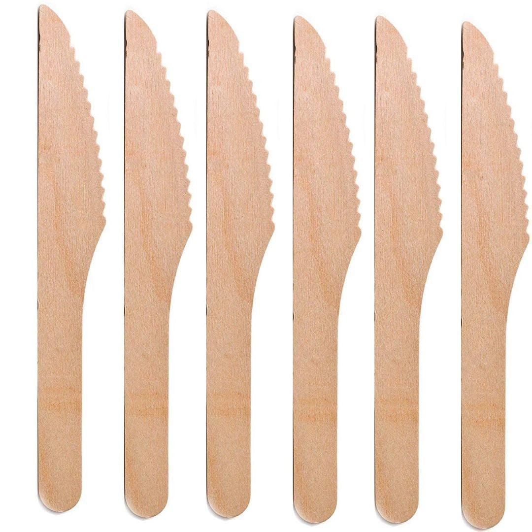 disposable-wooden-or-cake-knife-160mm-bio-degradable-or-pack-of-100-bakeyy-com-5 - Bakeyy.com