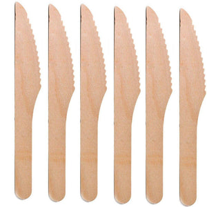 disposable-wooden-or-cake-knife-160mm-bio-degradable-or-pack-of-100-bakeyy-com-5 - Bakeyy.com