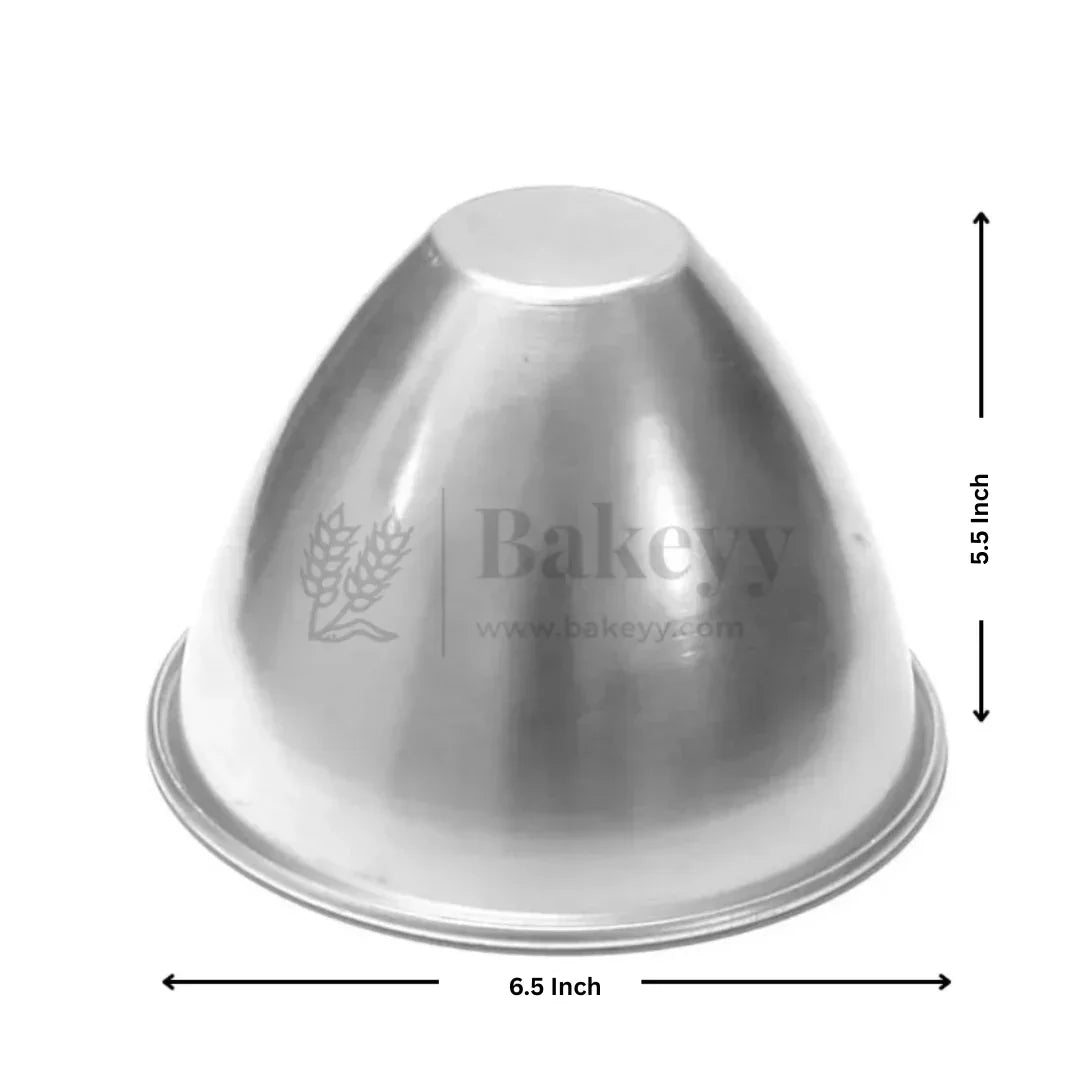 Metal doll cake mould for baking, 6.5 inch base, 5.5 inch height, Bakeyy wholesale supplies