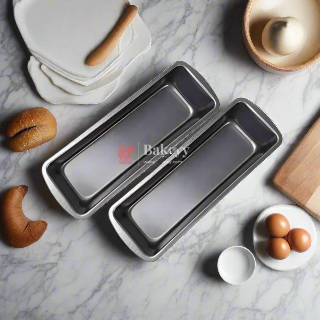 32x13x7cm | Premium Non-Stick Rectangular Bakeware – Perfect for Baking Breads and Cakes | - Bakeyy.com - India - 32x13x7cm | Premium Non-Stick Rectangular Bakeware – Perfect for Baking Breads and Cakes | - Default Title