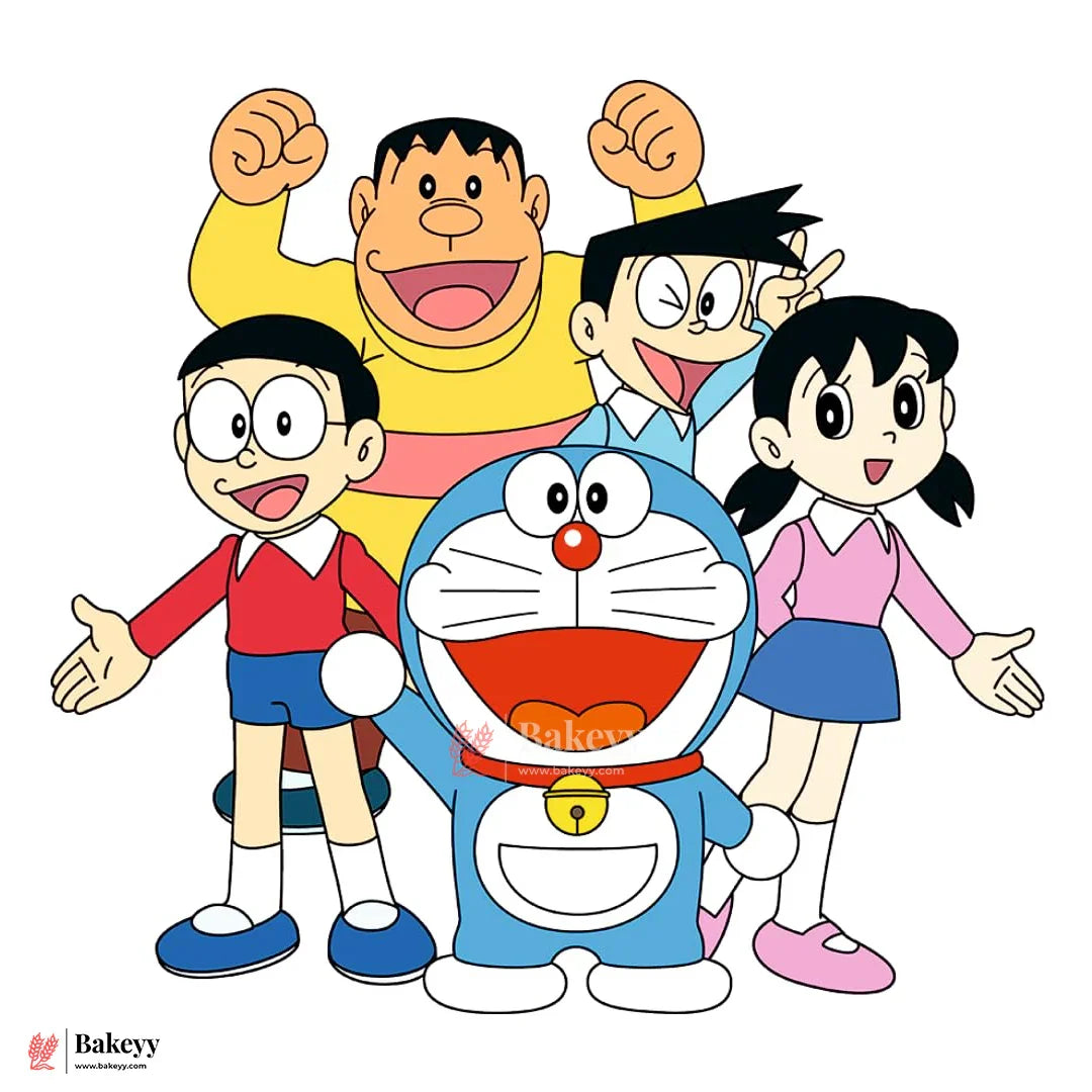 Pre-Cut | Edible Wafer | Doraemon Theme| 1Packet