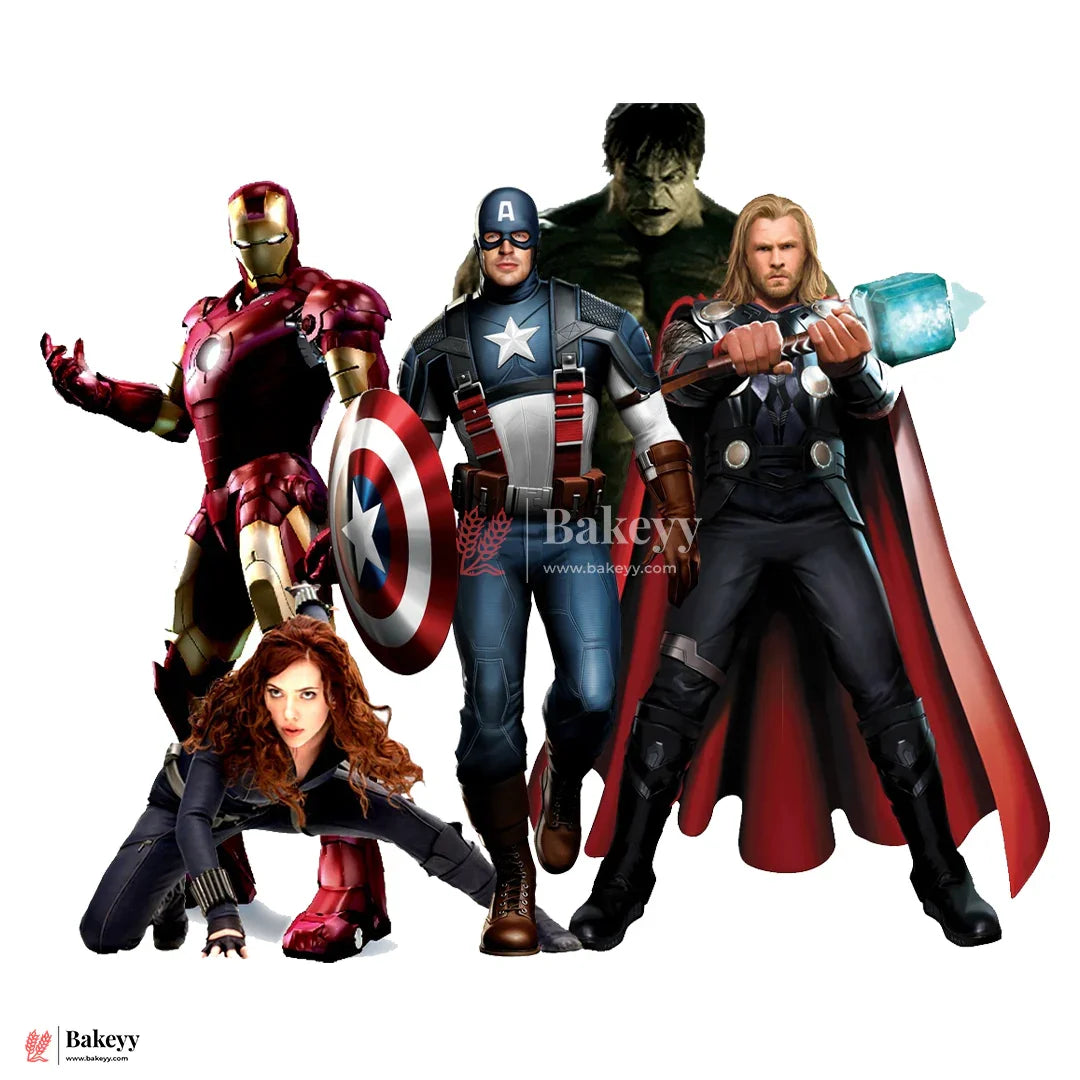 Pre-Cut | Edible Wafer |  Marvel Theme | Pack Of 10