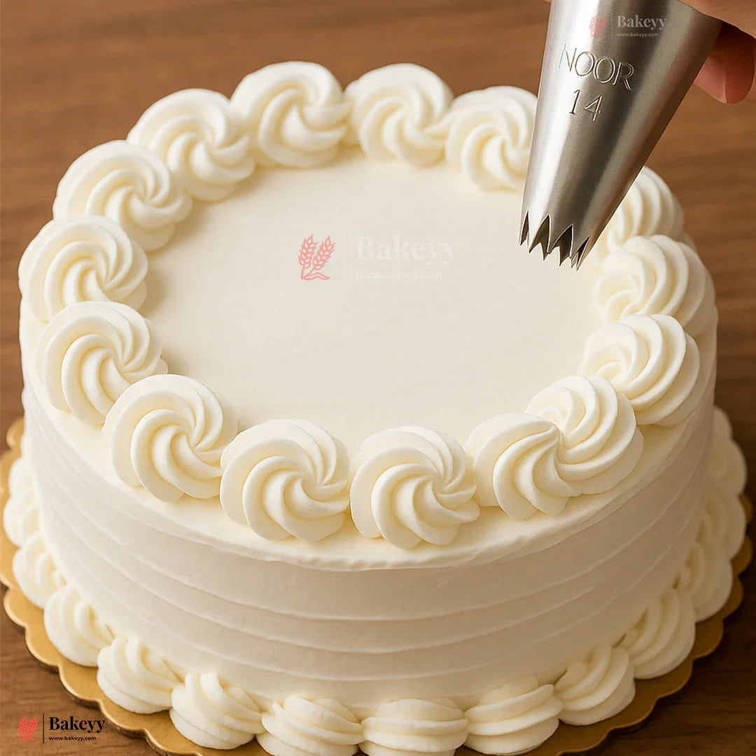 Small Nozzle No.14 – Stainless Steel Piping Tip for Cake Decoration