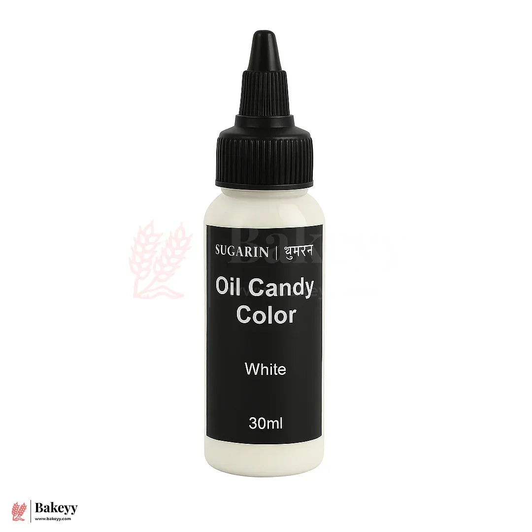 Sugarin Oil Candy Color | Food Grade Concentrated Color | 30 ml | 1 Piece - Bakeyy.com - India - Sugarin Oil Candy Color | Food Grade Concentrated Color | 30 ml | 1 Piece - White 225.00