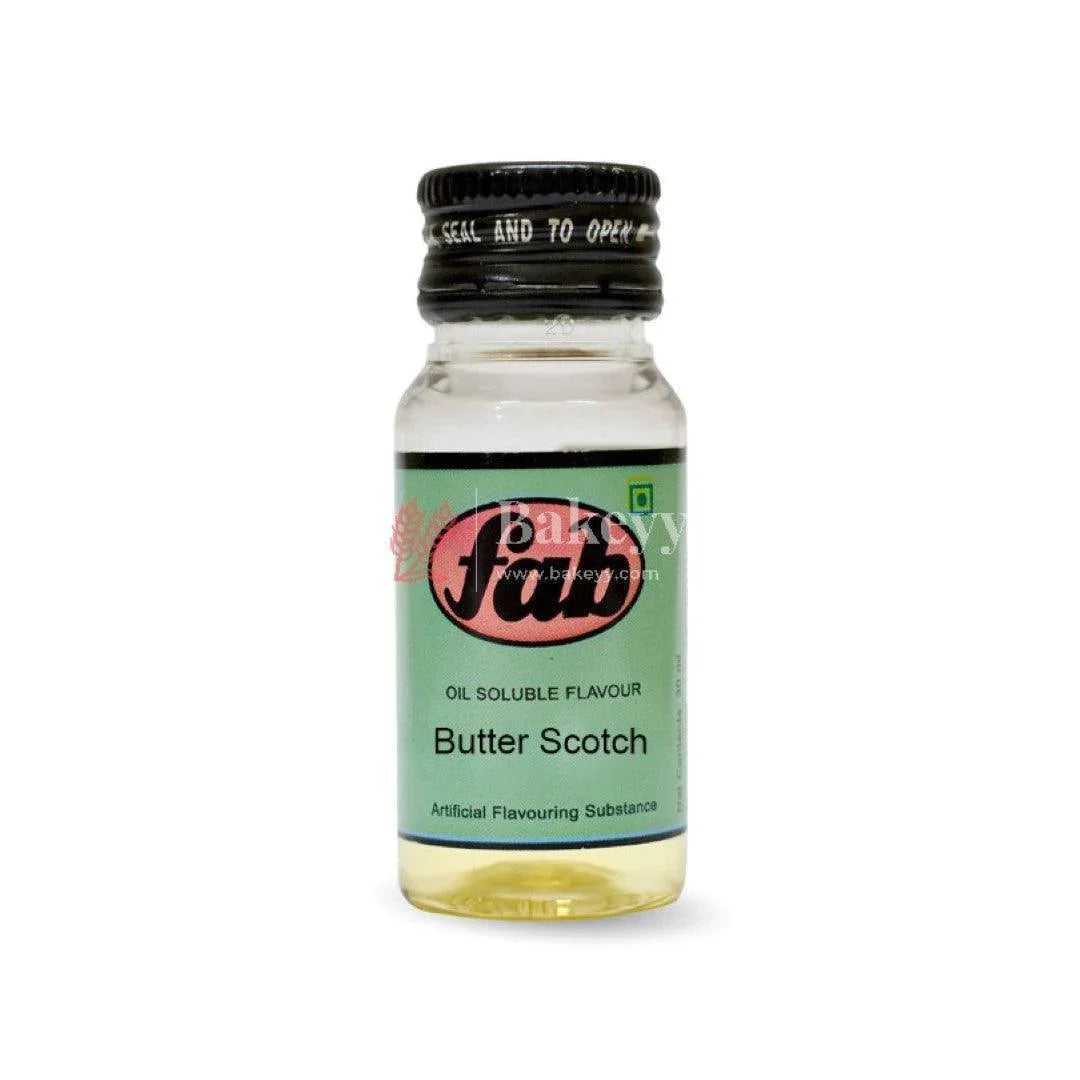 Fab Oil Soluble Butter Scotch | Flavour 30ML - Bakeyy.com - India - Fab Oil Soluble Butter Scotch | Flavour 30ML - Default Title