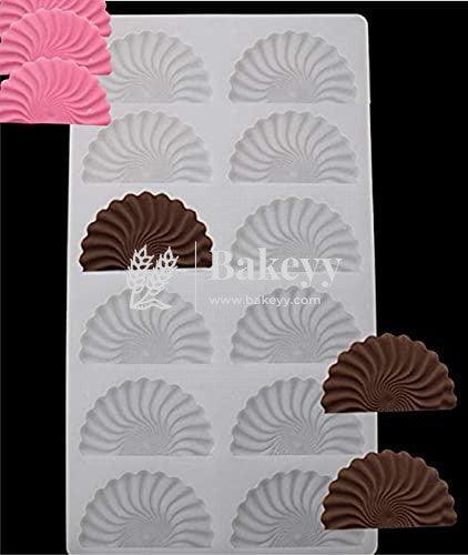Fan Design Shape Pattern Garnishing Sheet - Bakeyy.com - India - Fan Design Shape Pattern Garnishing Sheet - Default Title