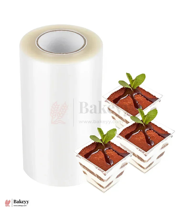 Transparent Cake Collars Roll – 12cm Acetate Film for Cake Decoration & Dessert Layering| 10 Meter Roll - Bakeyy.com - India - Transparent Cake Collars Roll – 12cm Acetate Film for Cake Decoration & Dessert Layering| 10 Meter Roll - Default Title