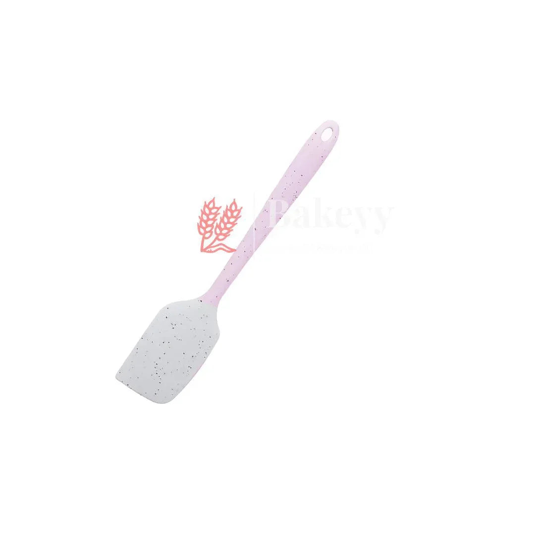 20x4cm | Heat Resistant Silicone Spatula| Kitchen Silicone Spatula for Cooking| Dishwasher Safe Rubber Spatula for Baking Cake Pancake - Bakeyy.com - India - 20x4cm | Heat Resistant Silicone Spatula| Kitchen Silicone Spatula for Cooking| Dishwasher Safe Rubber Spatula for Baking Cake Pancake - Pink