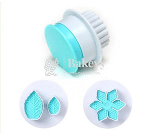 flower-leaf-2-in-1-plunger-cake-or-fondant-cutter-bakeyy-com-3 - Bakeyy.com