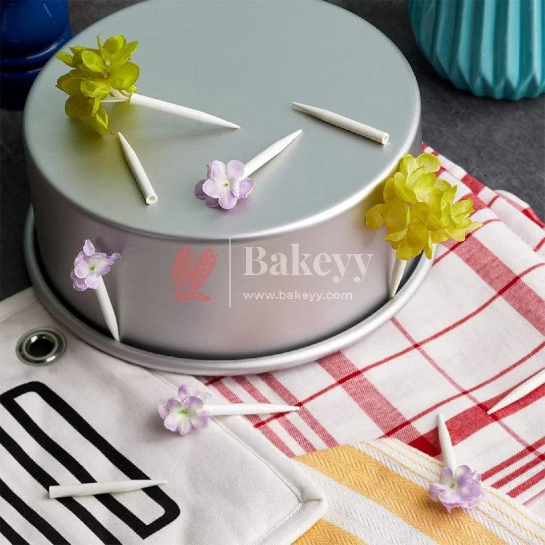 Large Flower Picks, White | Artificial Flower Holder| Pack of 6 - Bakeyy.com - India - Large Flower Picks, White | Artificial Flower Holder| Pack of 6 - Default Title