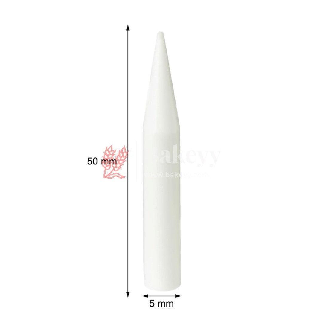 Small Flower Picks, White | Artificial Flower Holder| Pack of 12 - Bakeyy.com - India - Small Flower Picks, White | Artificial Flower Holder| Pack of 12 - Default Title