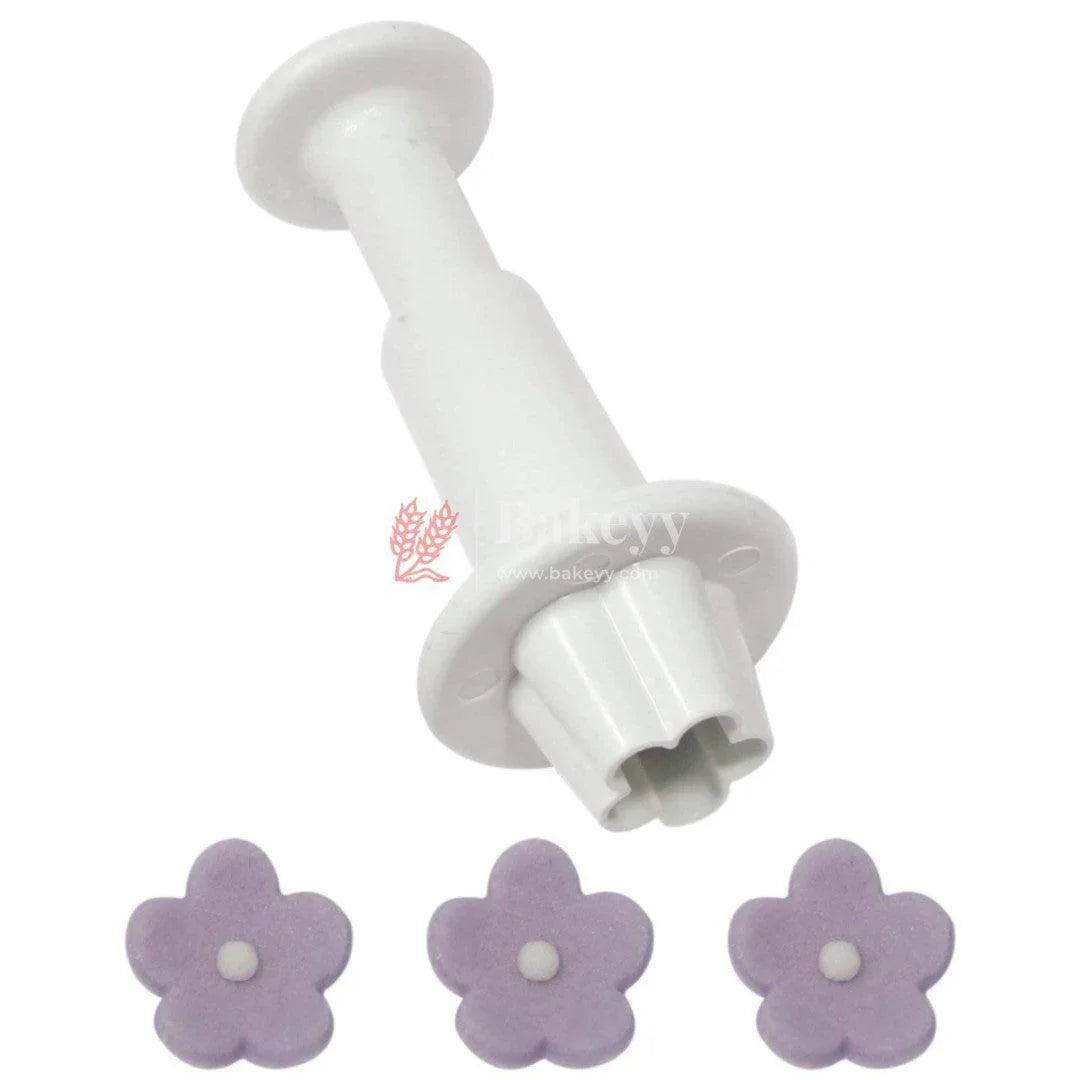 Flower Plunger Cutter Fondant Mould 4 pcs - Bakeyy.com - India - Flower Plunger Cutter Fondant Mould 4 pcs - Default Title