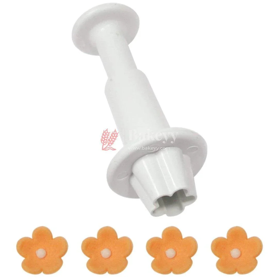 Flower Plunger Cutter Fondant Mould 4 pcs - Bakeyy.com - India - Flower Plunger Cutter Fondant Mould 4 pcs - Default Title