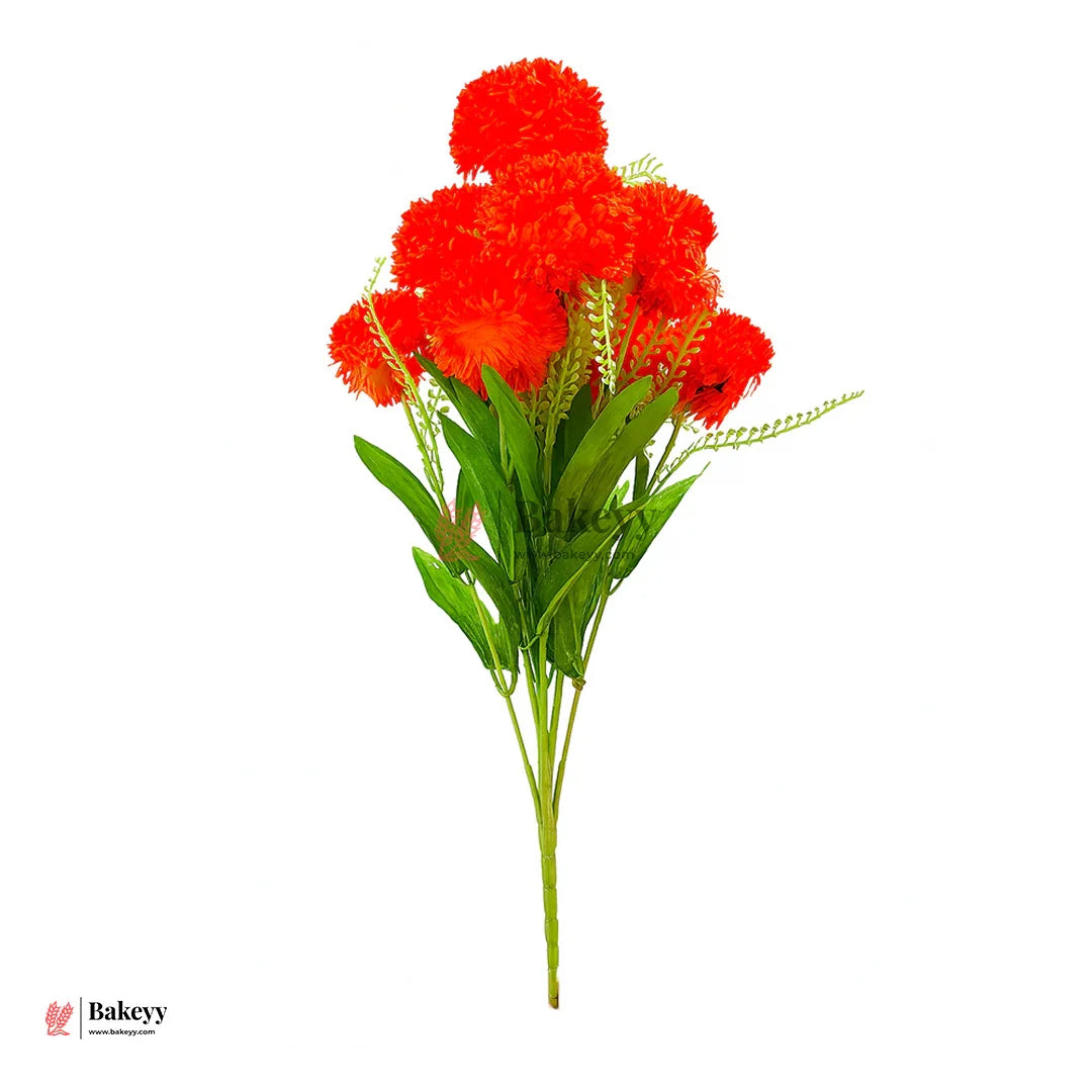 56 Cm - Artificial Dahlia Flowers With Stem | 1 Bunch