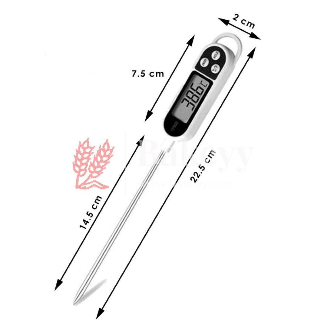 Food Thermometer, Digital Cooking Round Instant Read Meat Kitchen Thermometer | TP 300 - Bakeyy.com - India - Food Thermometer, Digital Cooking Round Instant Read Meat Kitchen Thermometer | TP 300 - Default Title